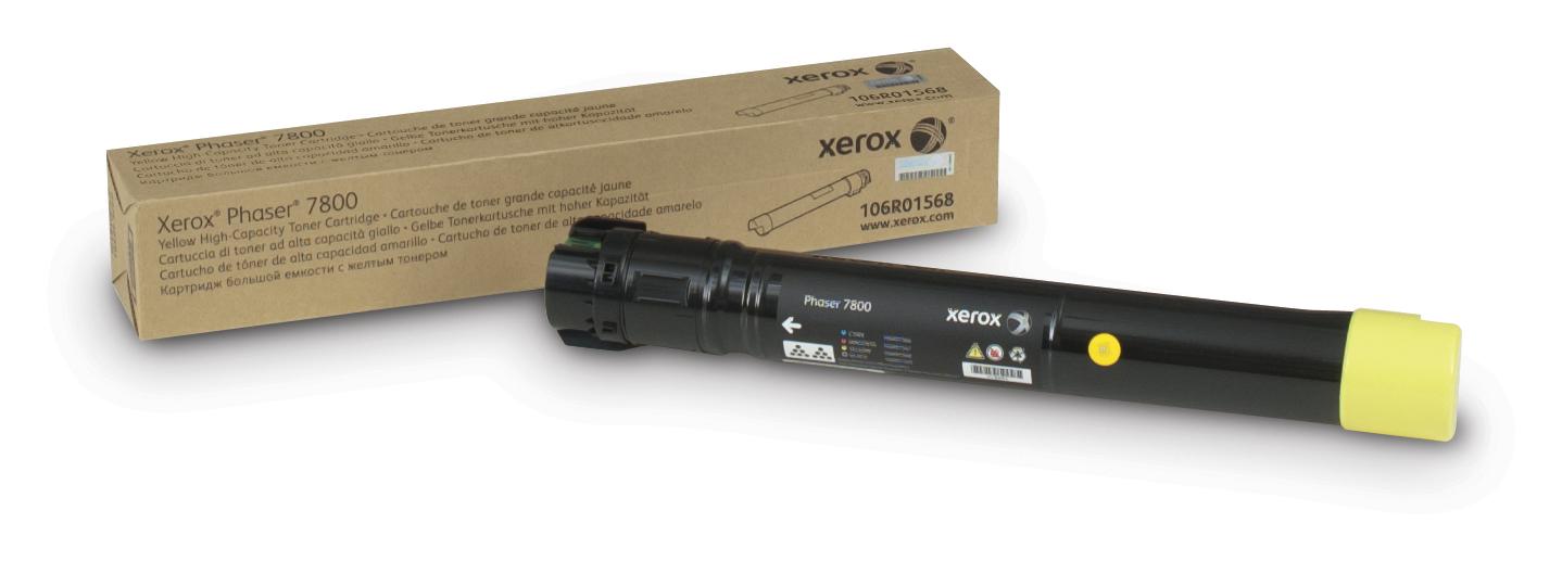 XEROX Toner gelb HC fuer Phaser 7800