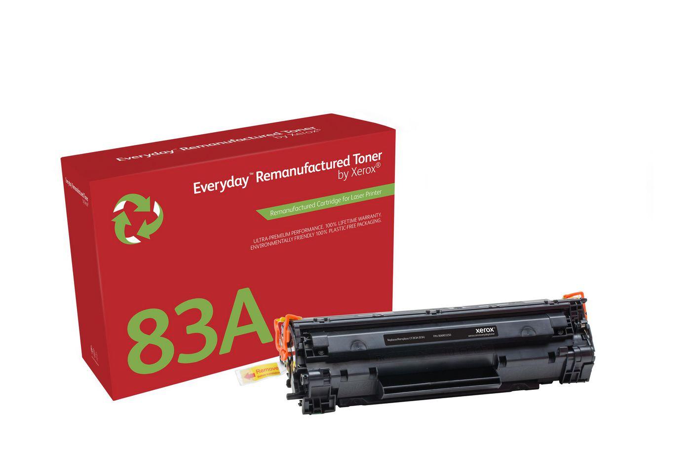 Xerox Black Toner Cartridge equivalent to HP 83A for use in HP LJ Pro MFP M125 MFP M127 M201 MFP M225