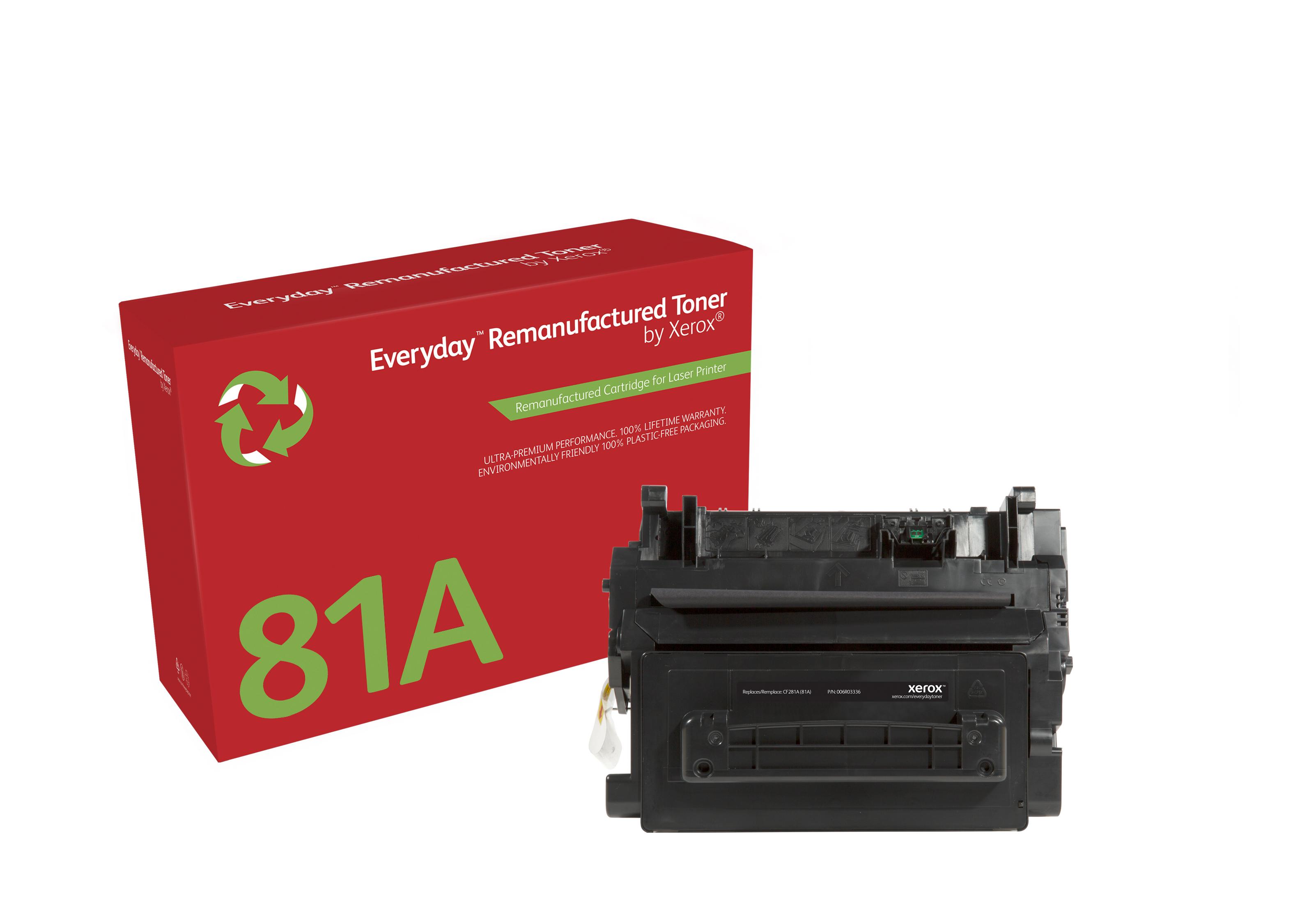 Xerox Black Toner Cartridge equivalent to HP 81A for use in HP LJ Enterprise MFP M630