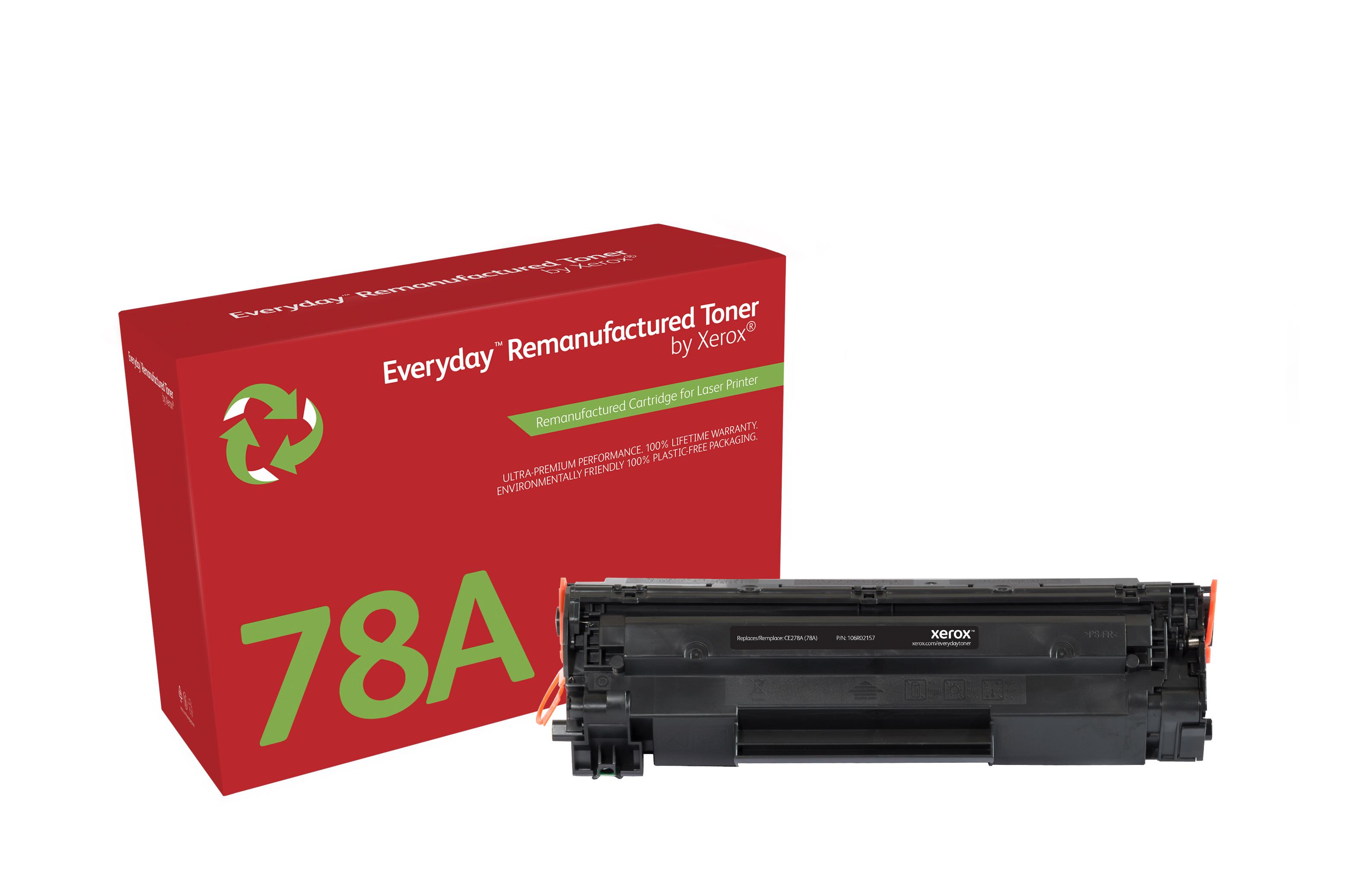 Xerox Black Toner Cartridge equivalent to HP 78A for use in HP LJ Pro P1566 P1606