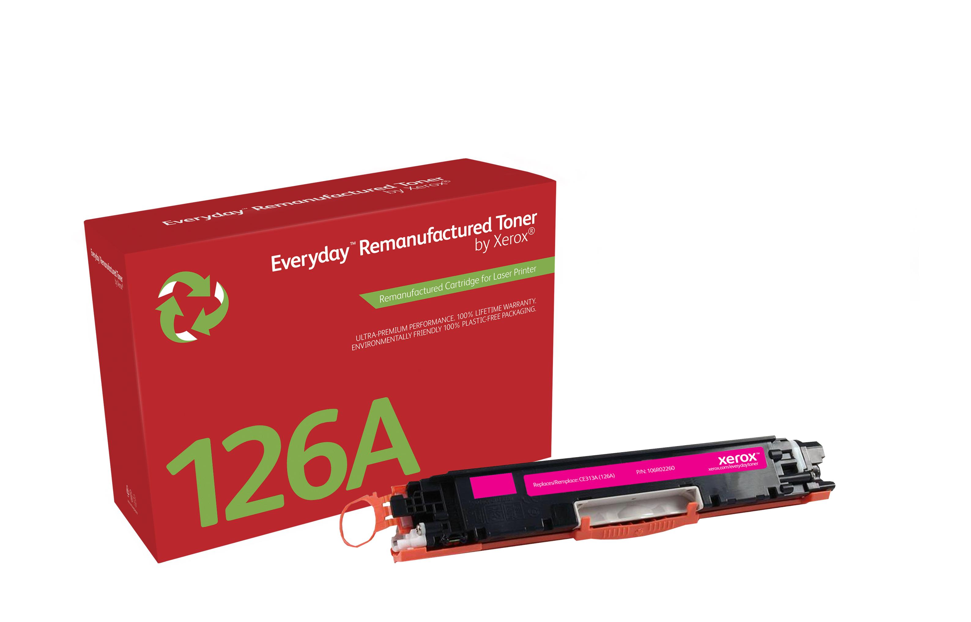 Xerox Magenta Toner Cartridge equivalent to HP 126A for use in HP CLJ Pro CP1025 CP1025NW