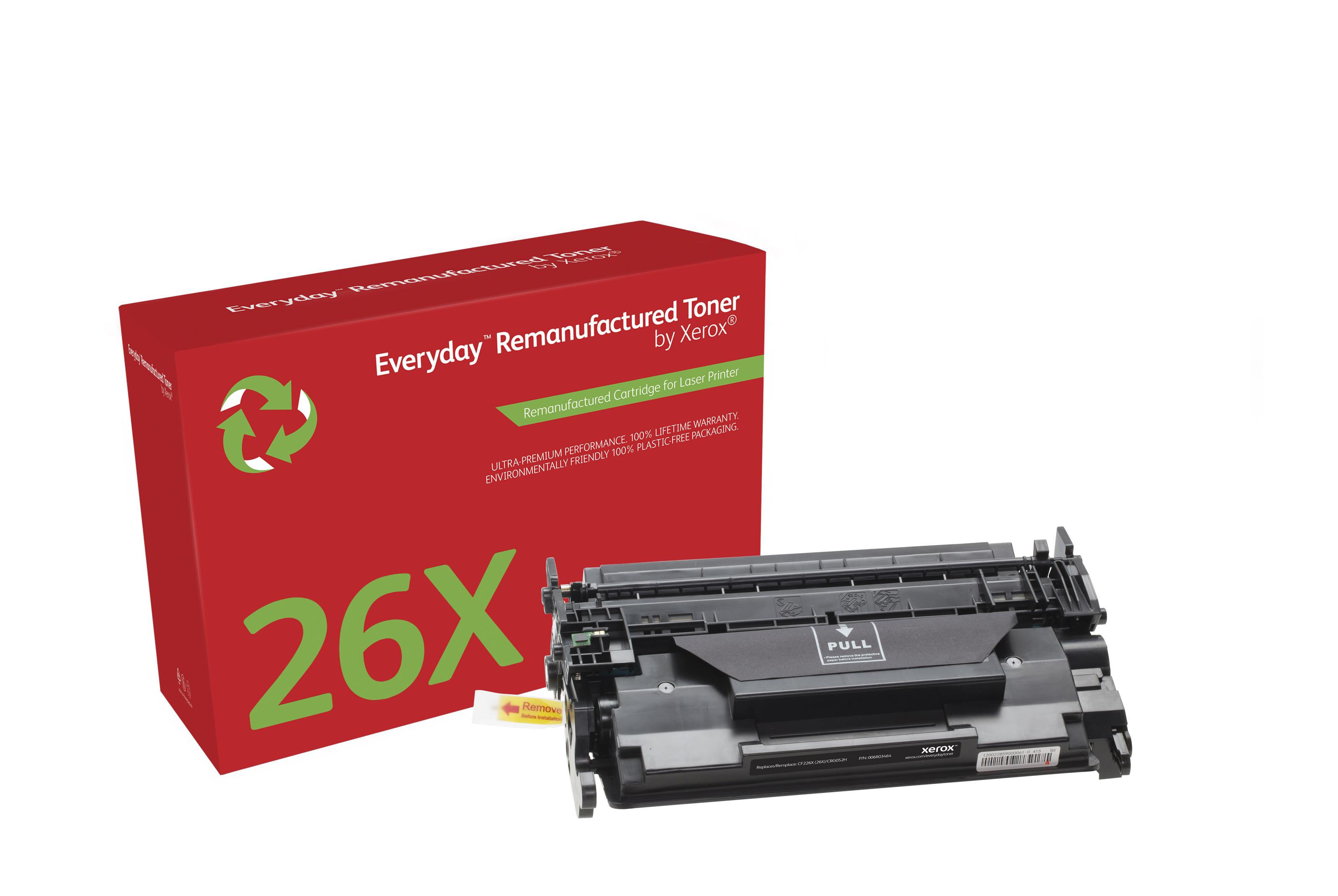 Xerox High Yield Black Toner Cartridge equivalent to JetIntelligence HP 26X for use in: HP LJ Pro M402, MFP M426