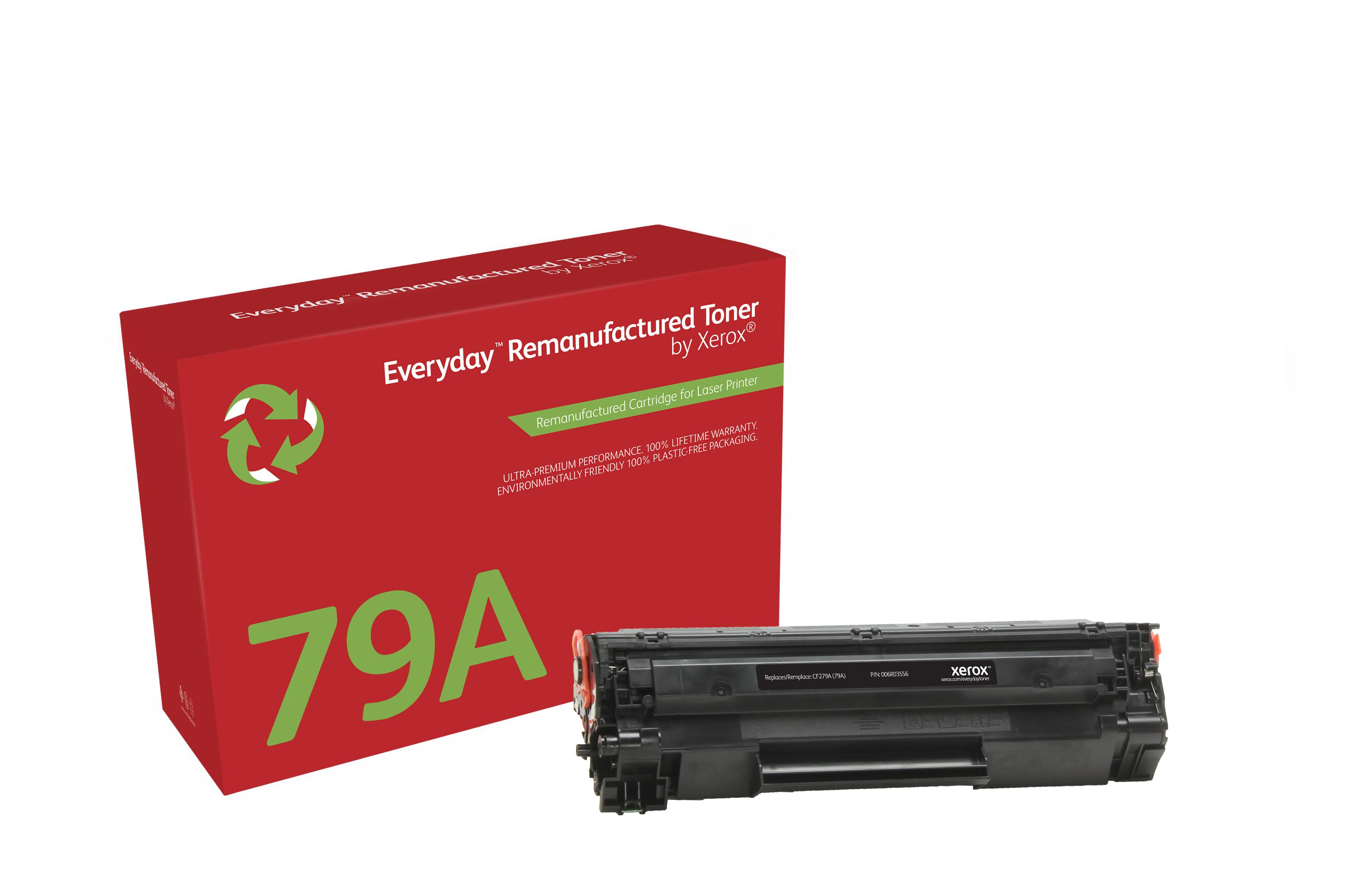 Xerox Black Toner Cartridge equivalent to HP 79A for use in HP LaserJet Pro M12 MFP M26 Xerox Black Toner Cartridge equivalent