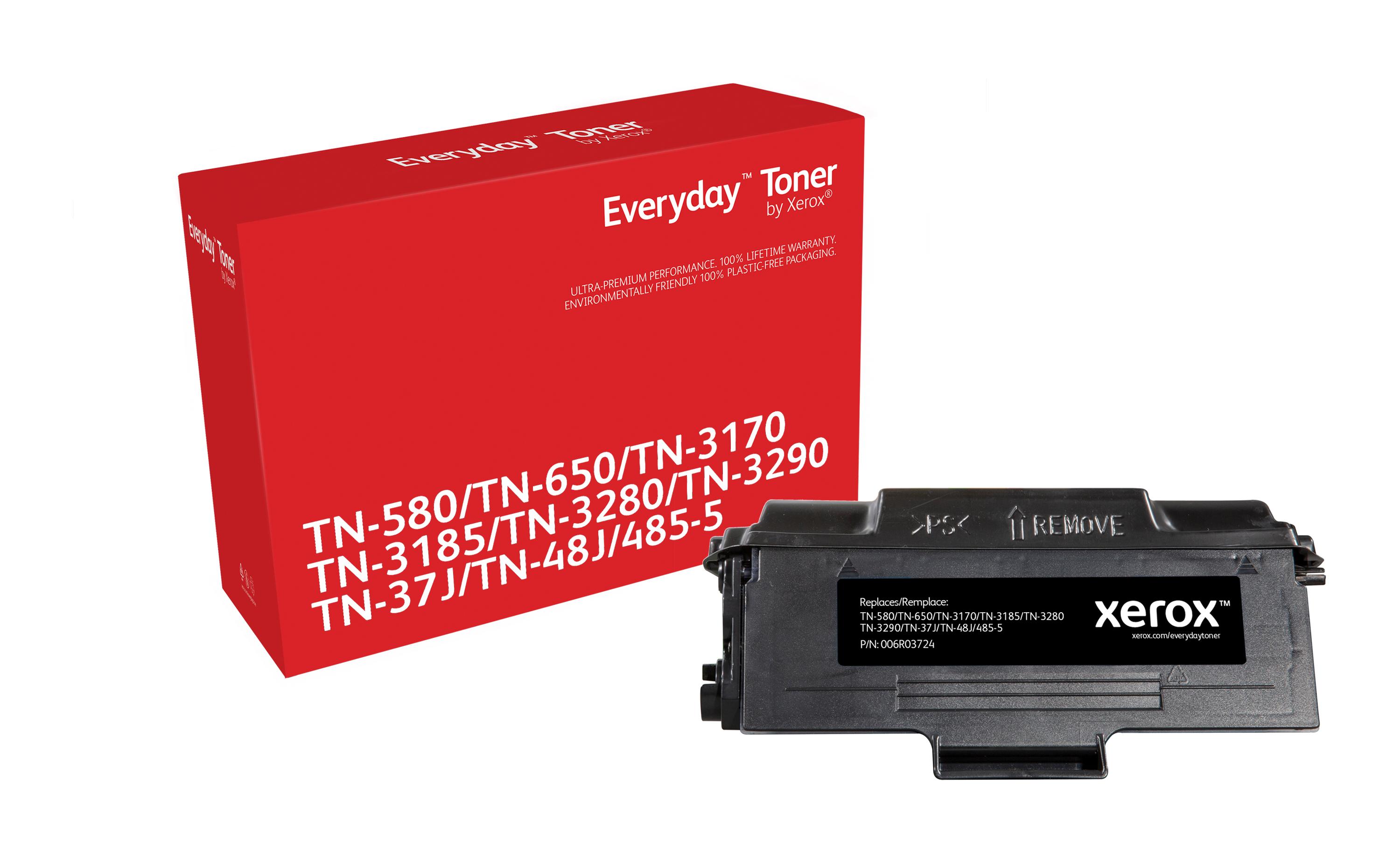 Everyday Toner di Xerox Nero compatibile con Brother TN-3280 High capacity (Everyday Black Toner compatible with TN-3280 High