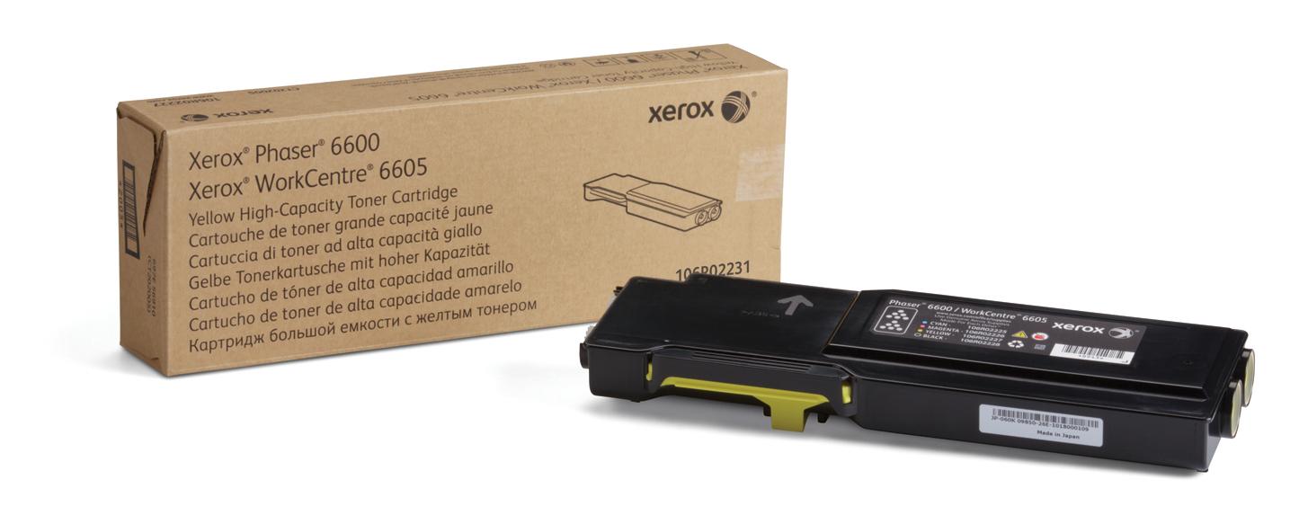 XEROX Toner yellow HC Phaser 6600