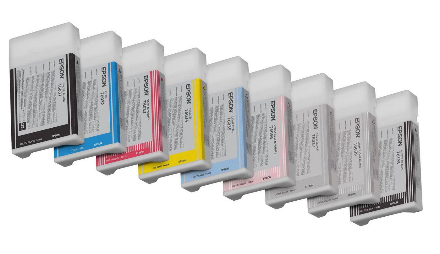 ORIGINAL Epson Cartuccia d'inchiostro magenta C13T603300 T6033 220ml