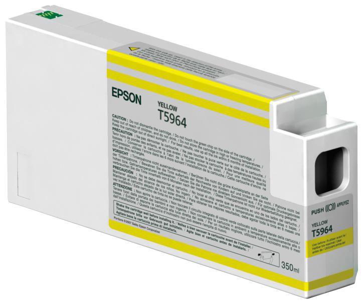 ORIGINAL Epson Cartuccia d'inchiostro giallo C13T596400 T5964 350ml cartuccia Ultra Chrome HDR