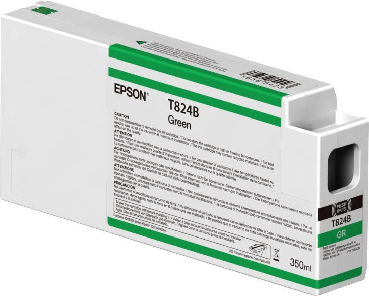 Epson Singlepack Green T824B00 UltraChrome HDX 350ml