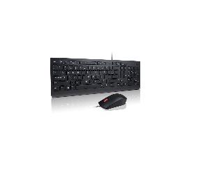 Lenovo 4X30L79886 tastiera Mouse incluso USB AZERTY Francese Nero