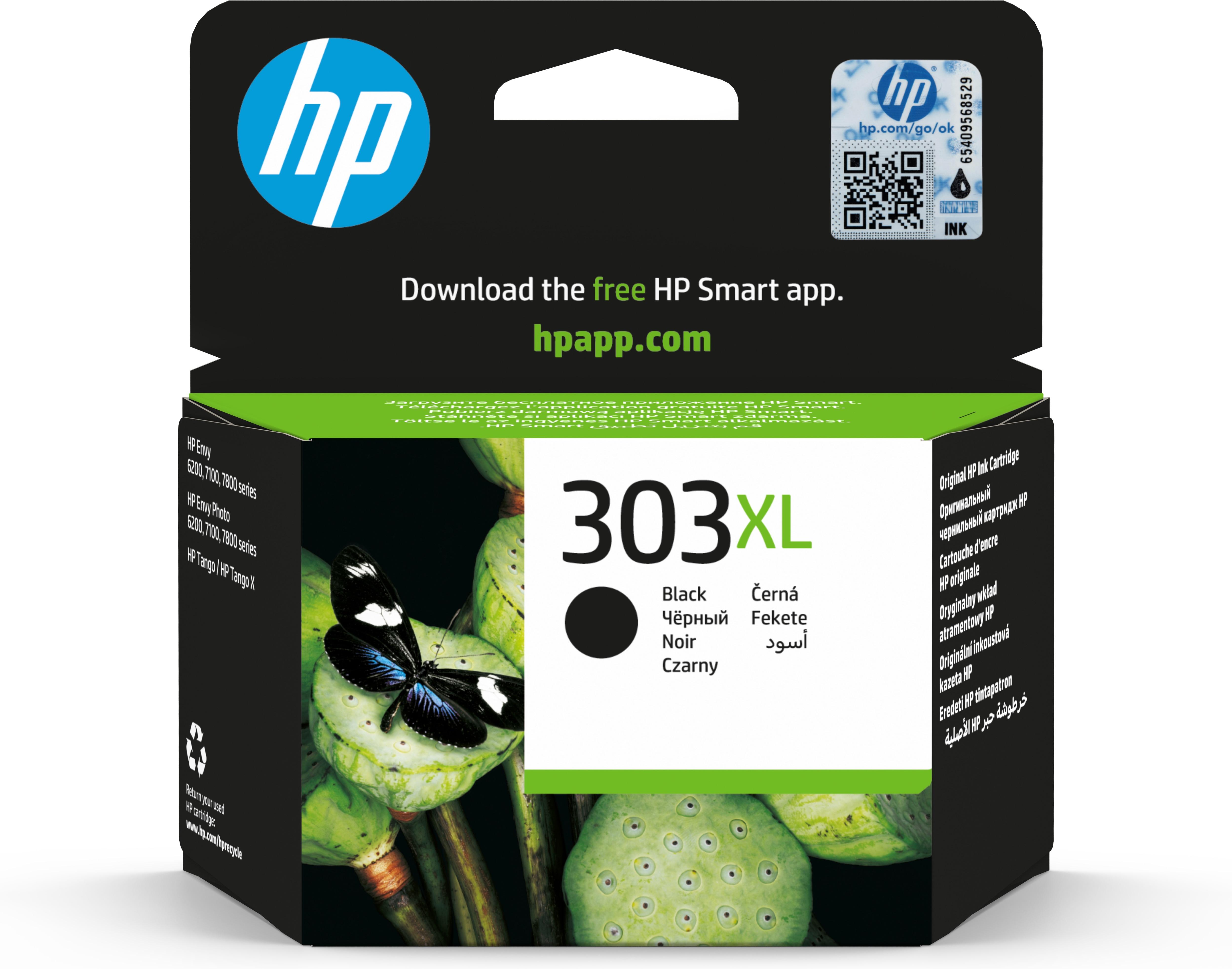 HP 303XL - 12 ml - Alta resa - nero - originale -