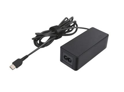 Lenovo 4X20M26257 adattatore e invertitore Auto/interno 45 W Nero (45W Standard AC Adapter - **New Retail** - USB Type-C [DK] -