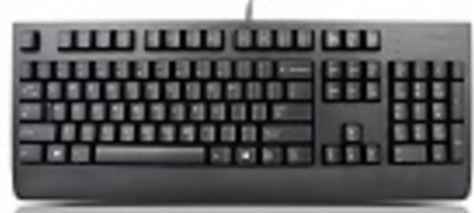 Lenovo 4X30M86889 tastiera Universale USB QWERTY Olandese Nero (Preferred Pro II USB Keyboard - **New Retail** - Dutch Black -