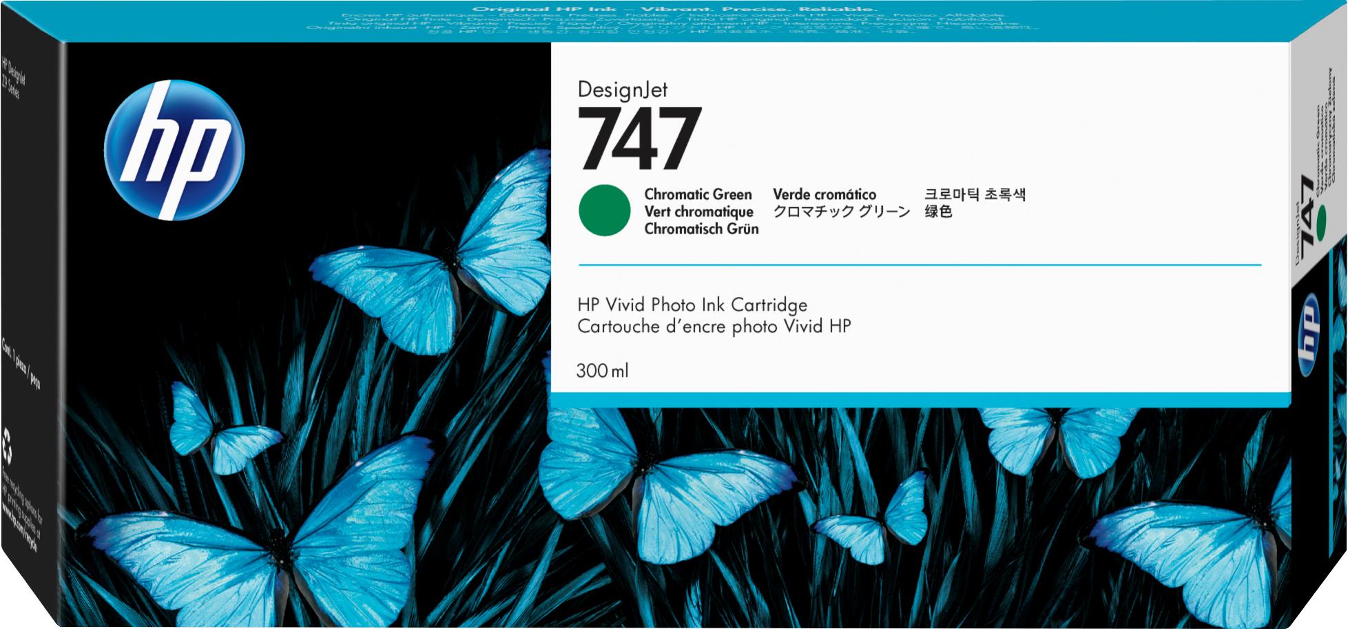 HP 747 - 300 ml - verde cromatico - originale - D