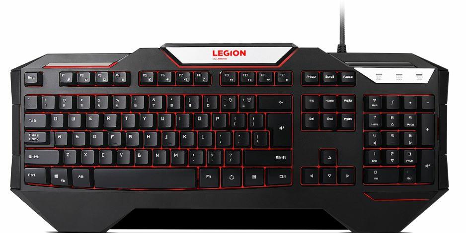 Lenovo Legion K200 Backlit Gaming tastiera Giocare USB QWERTY Francese Nero