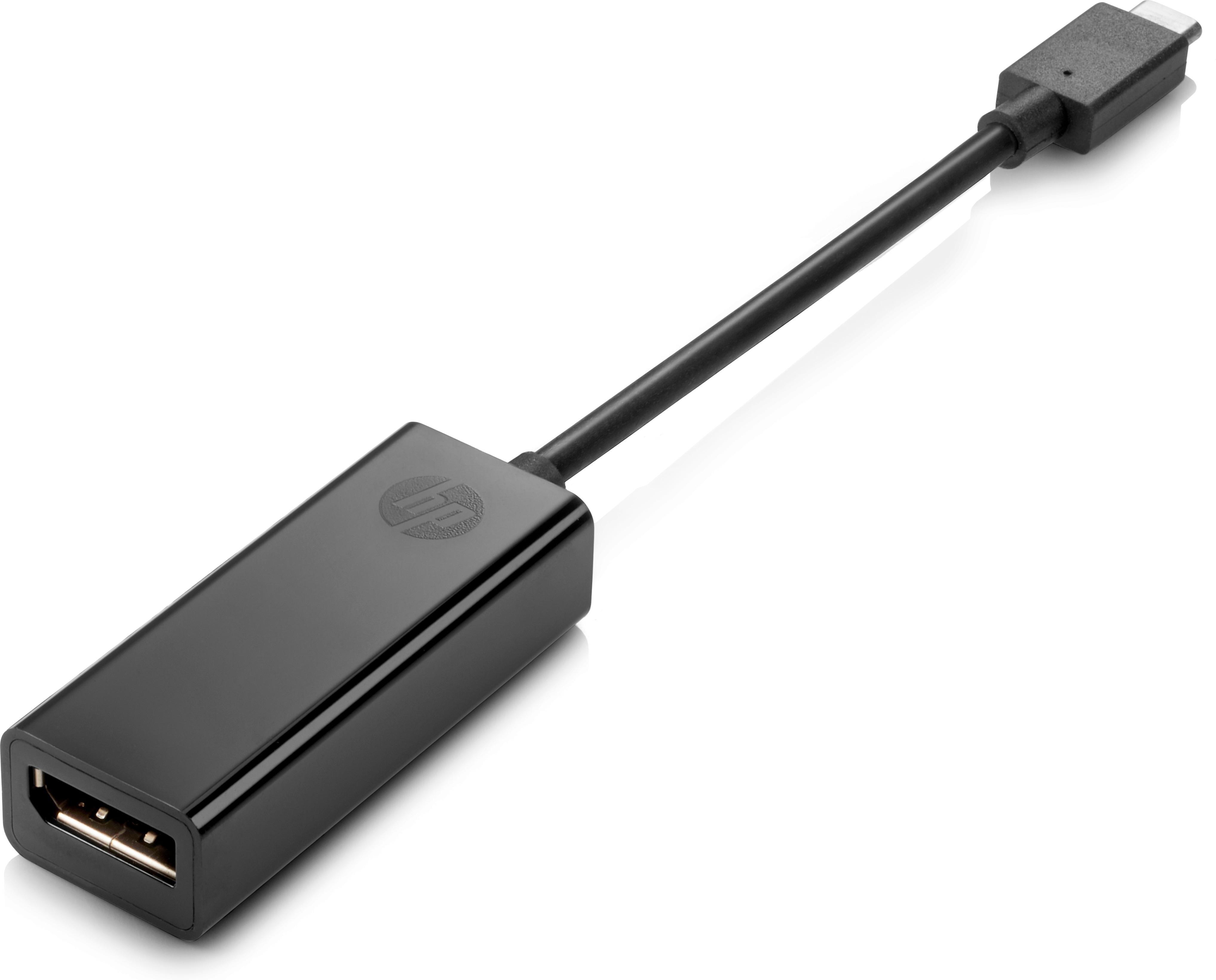 HP USB-C-zu-DP-Adapter adattatore grafico USB Nero