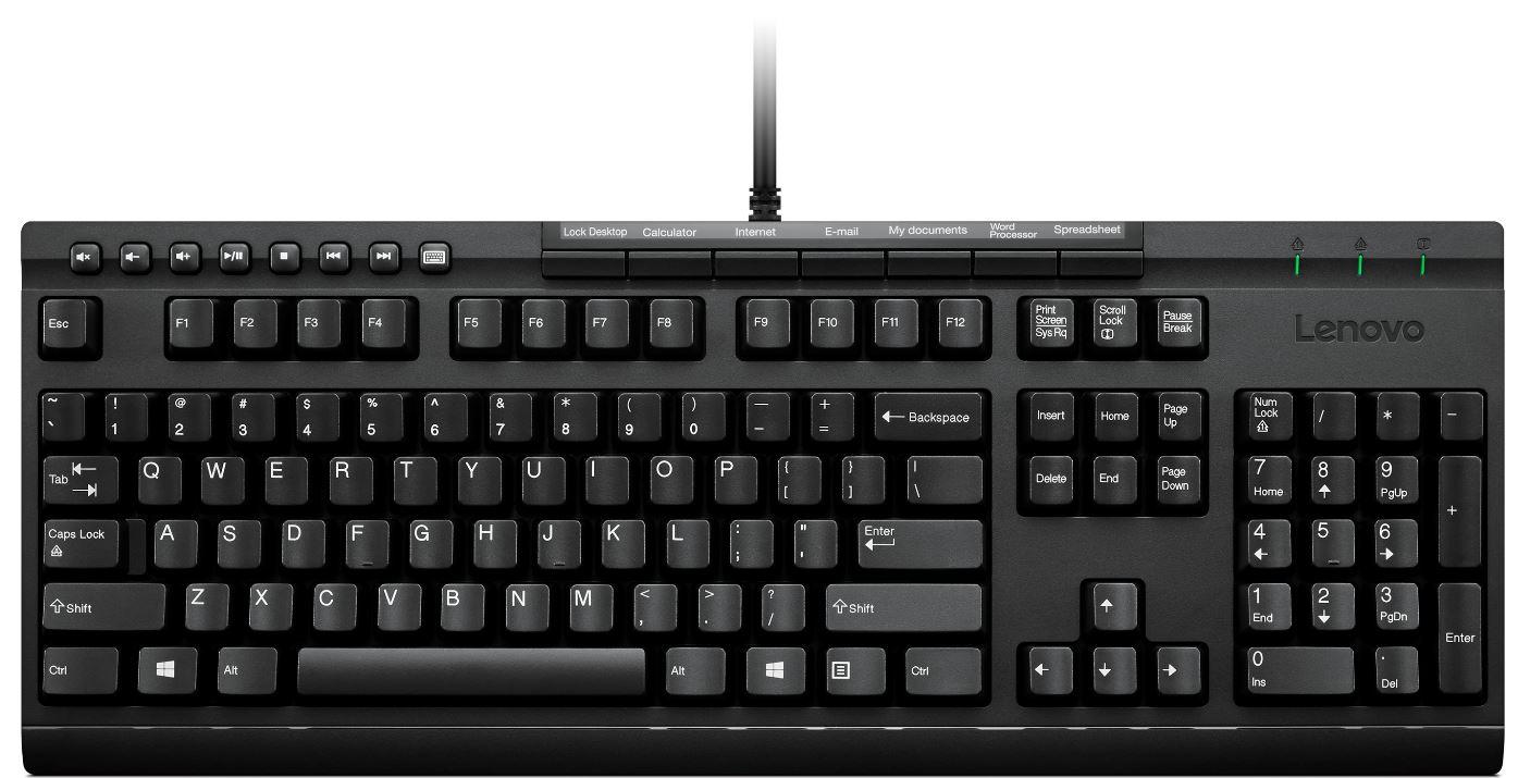 Lenovo Enhanced Performance USB Keyb G2 - GB