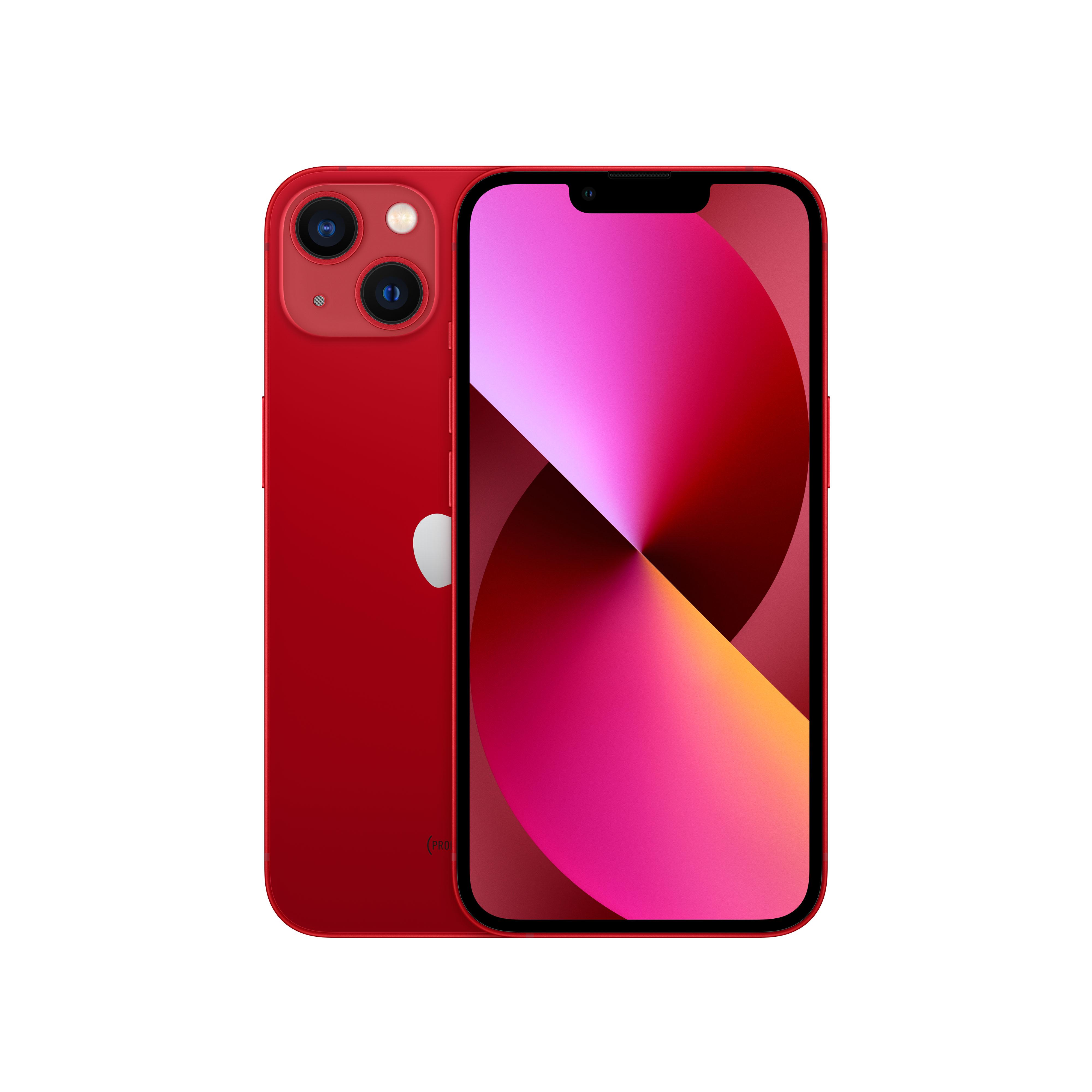 Apple iPhone 13 15,5 cm [6.1] Doppia SIM iOS 17 5G 128 GB Rosso (IPHONE 13 RED 5G 128GB A15 - IOS15)