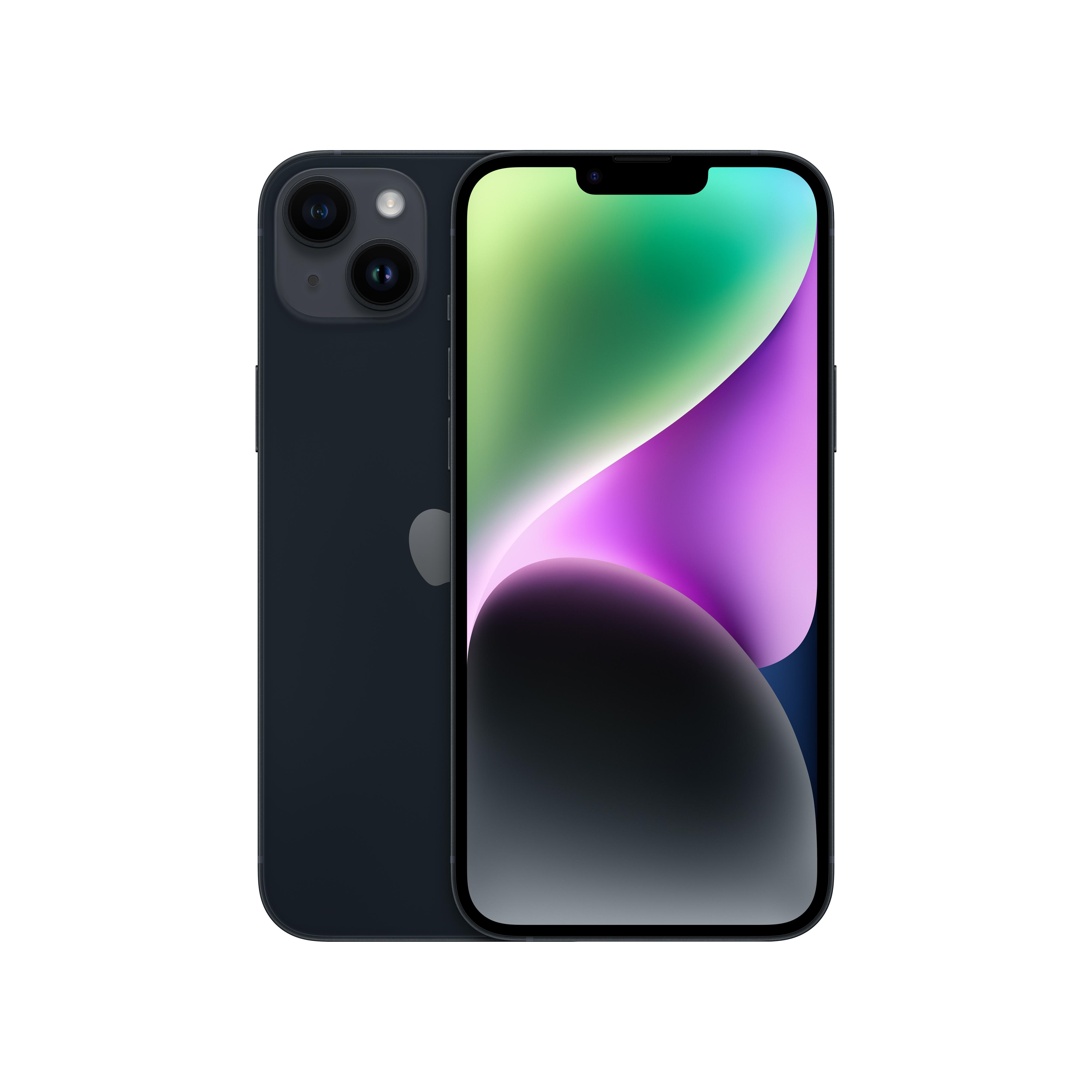 Apple iPhone 14 Plus 17 cm [6.7] Doppia SIM iOS 17 5G 128 GB Nero (IPHONE 14 PLUS MIDNIGHT - 5G 128GB A15 IOS15)