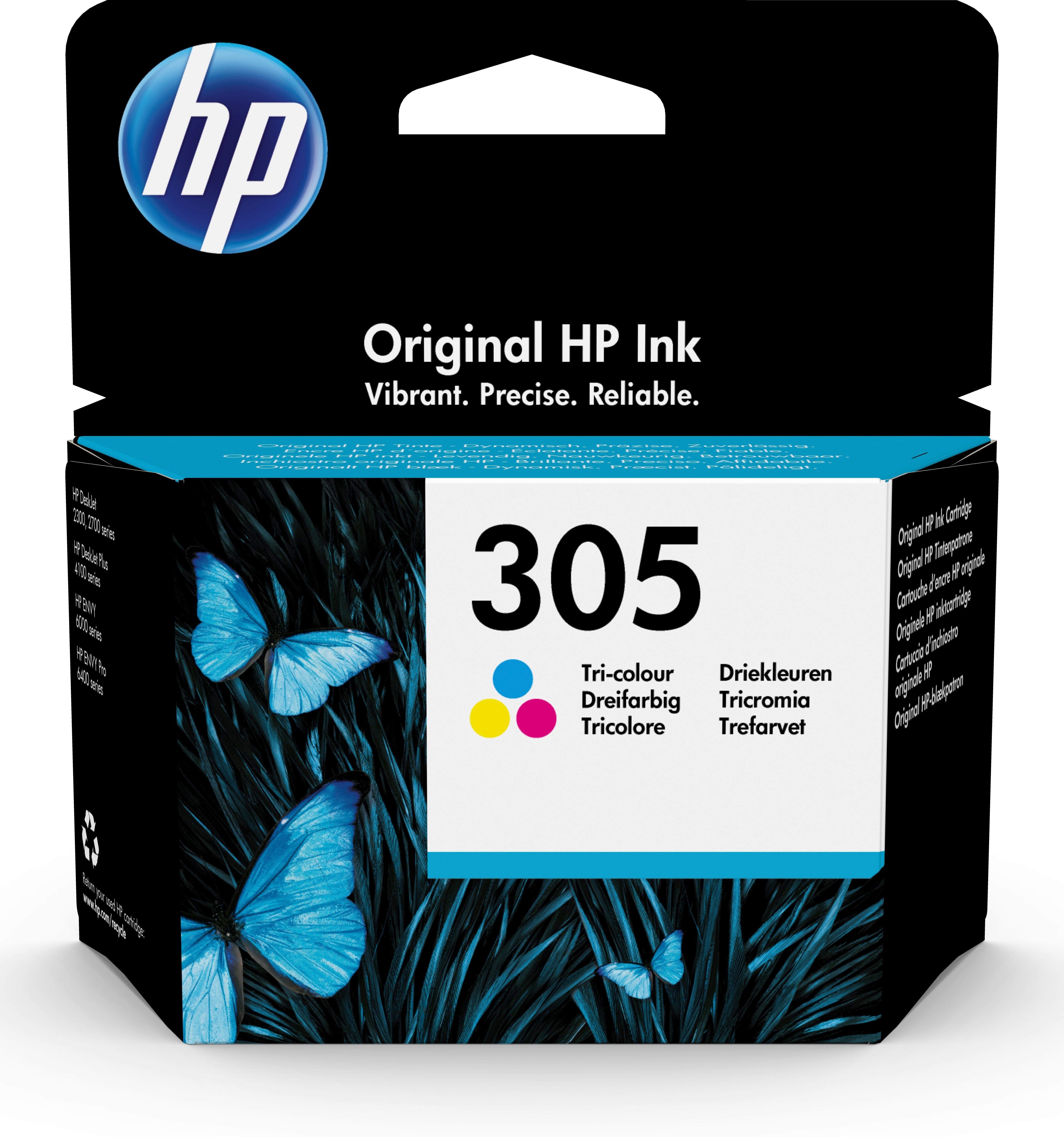 INK HP 3YM60AE N.305 MULTICOLORE x HP DeskJet 2710 2720 2721 2722 2723 2724 Envy 6432