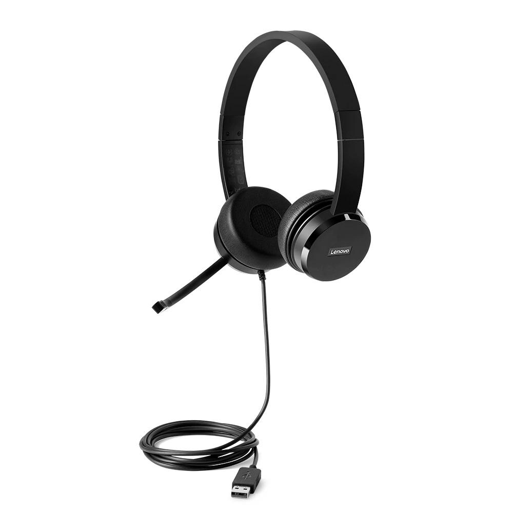 Lenovo 100 USB Stereo Headset - 4XD0X88524