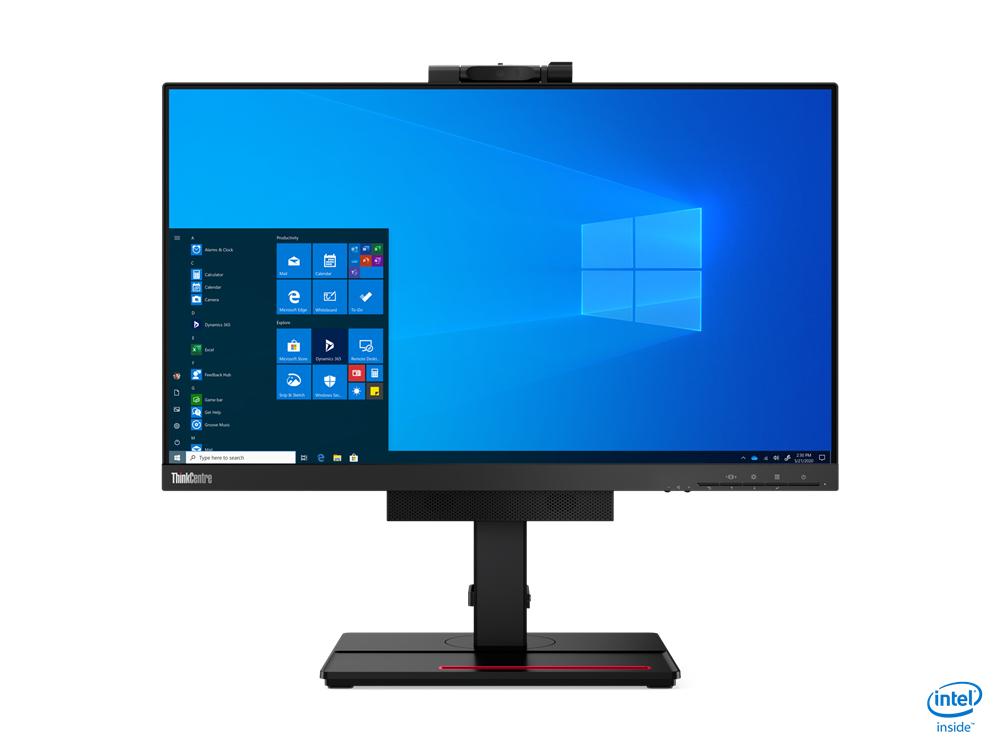 Lenovo ThinkCentre Tiny-In-One 60,5 cm (23.8") 1920 x 1080 Pixel Full HD LED Nero