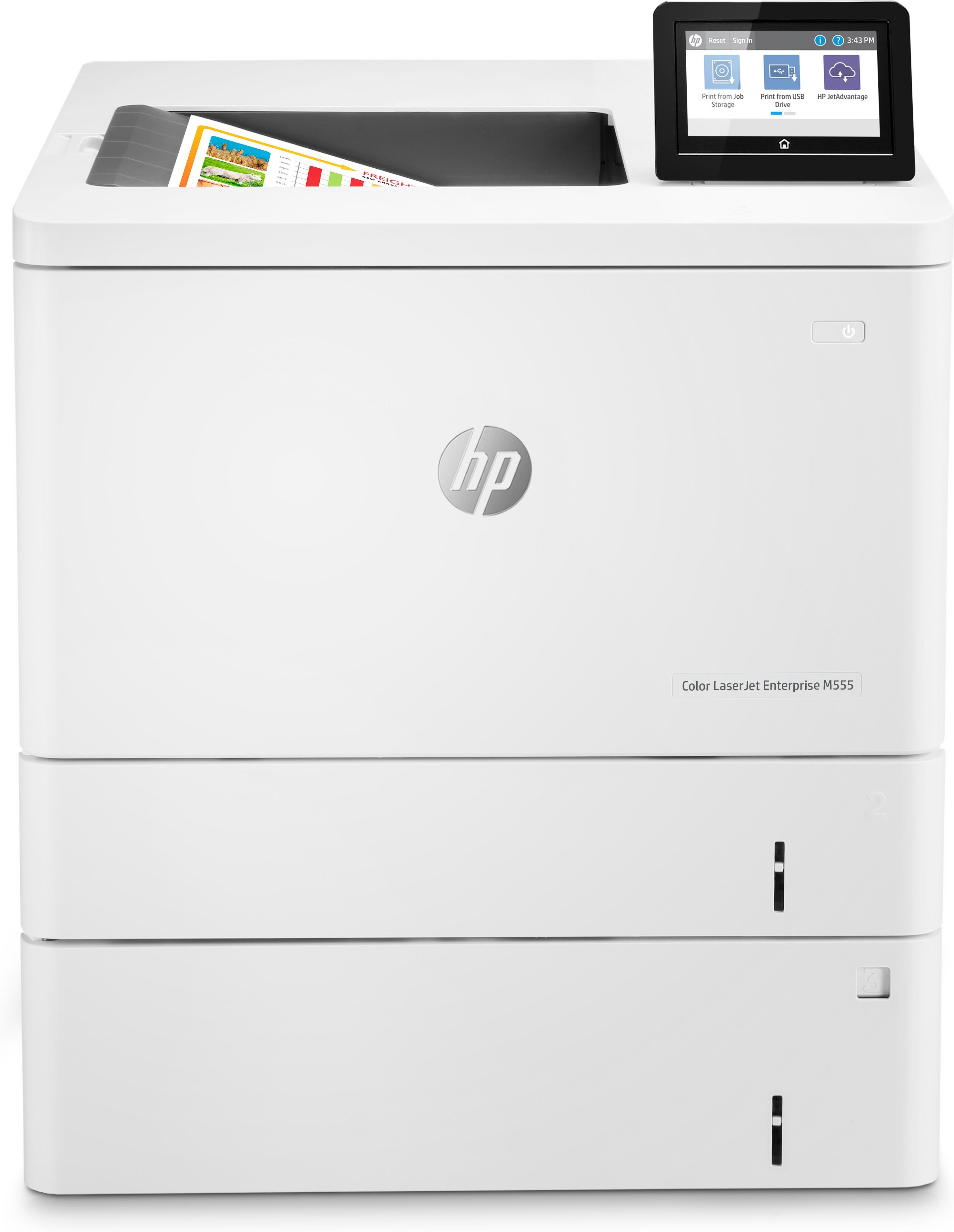 HP Color LaserJet Enterprise M555x - Stampante - colore - Duplex - laser - A4/Legal - 1200 x 1200 dpi - fino a 38 ppm (mono) /