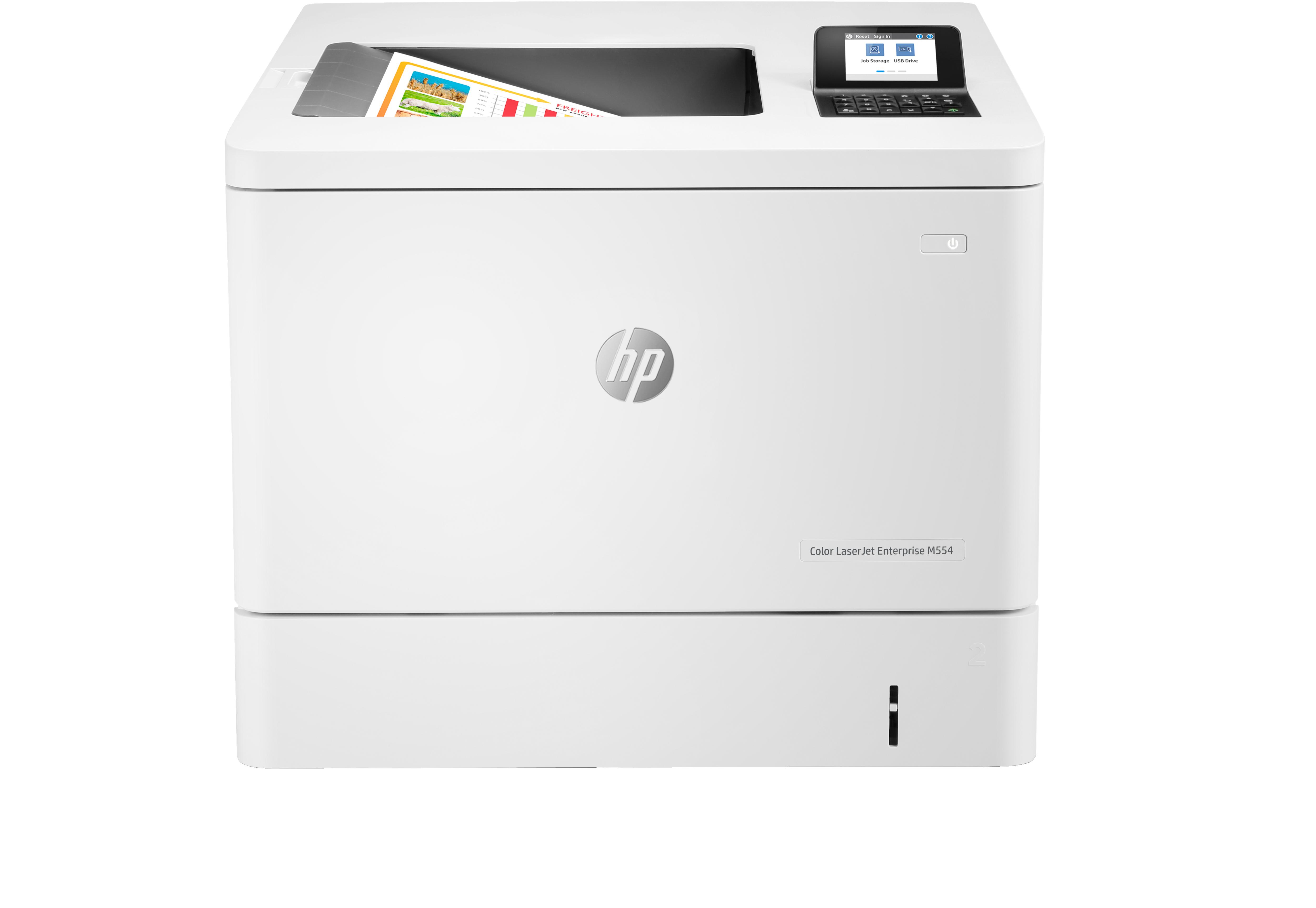 HP COLOR LASERJET ENTERPRISE M554DN A4 COLOR LASER USB 33PPM (ML)