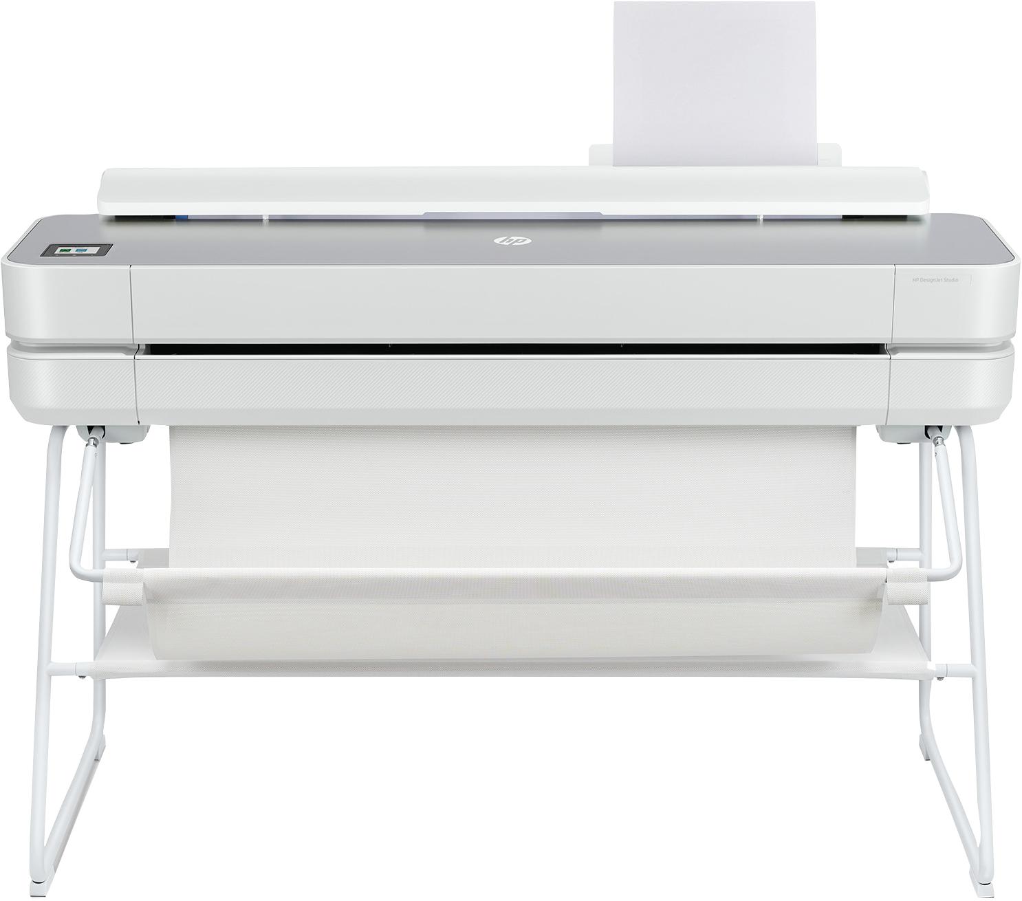 PLOTTER HP A0 36DESIGNJET STUDIO 25SEC/A1 BIANCO CON FINITURA ACCIAI