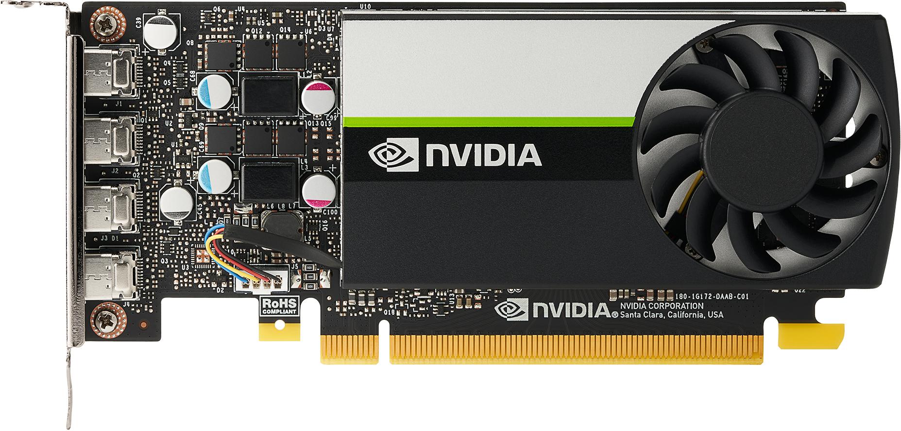 NVIDIA T1000 4GB 4MDP GFXW/2