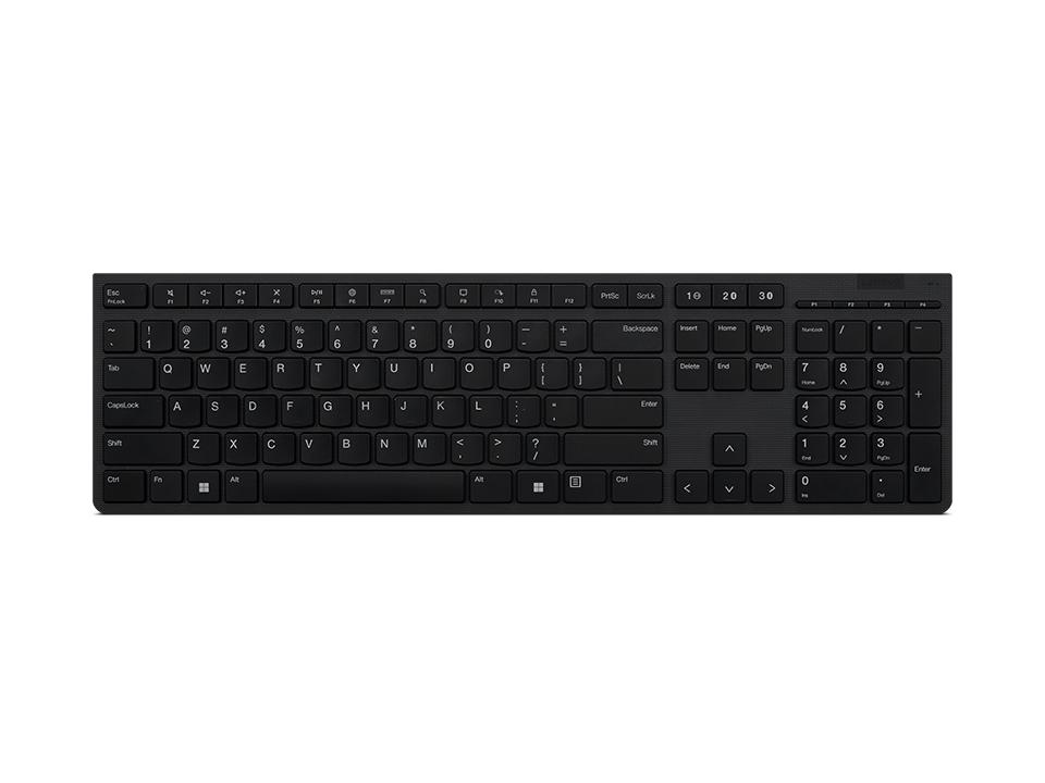 Lenovo 4Y41K04031 tastiera Ufficio RF senza fili + Bluetooth US International Grigio