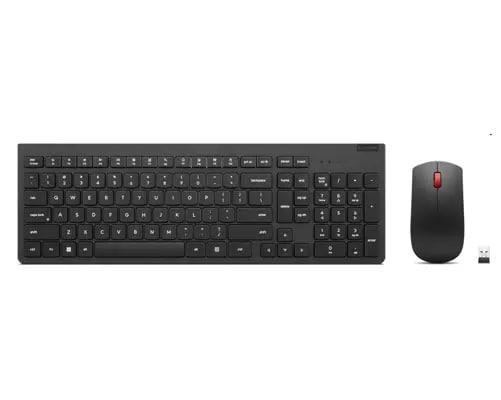 Lenovo 4X31N50746 tastiera Mouse incluso RF Wireless QWERTY Inglese US Nero