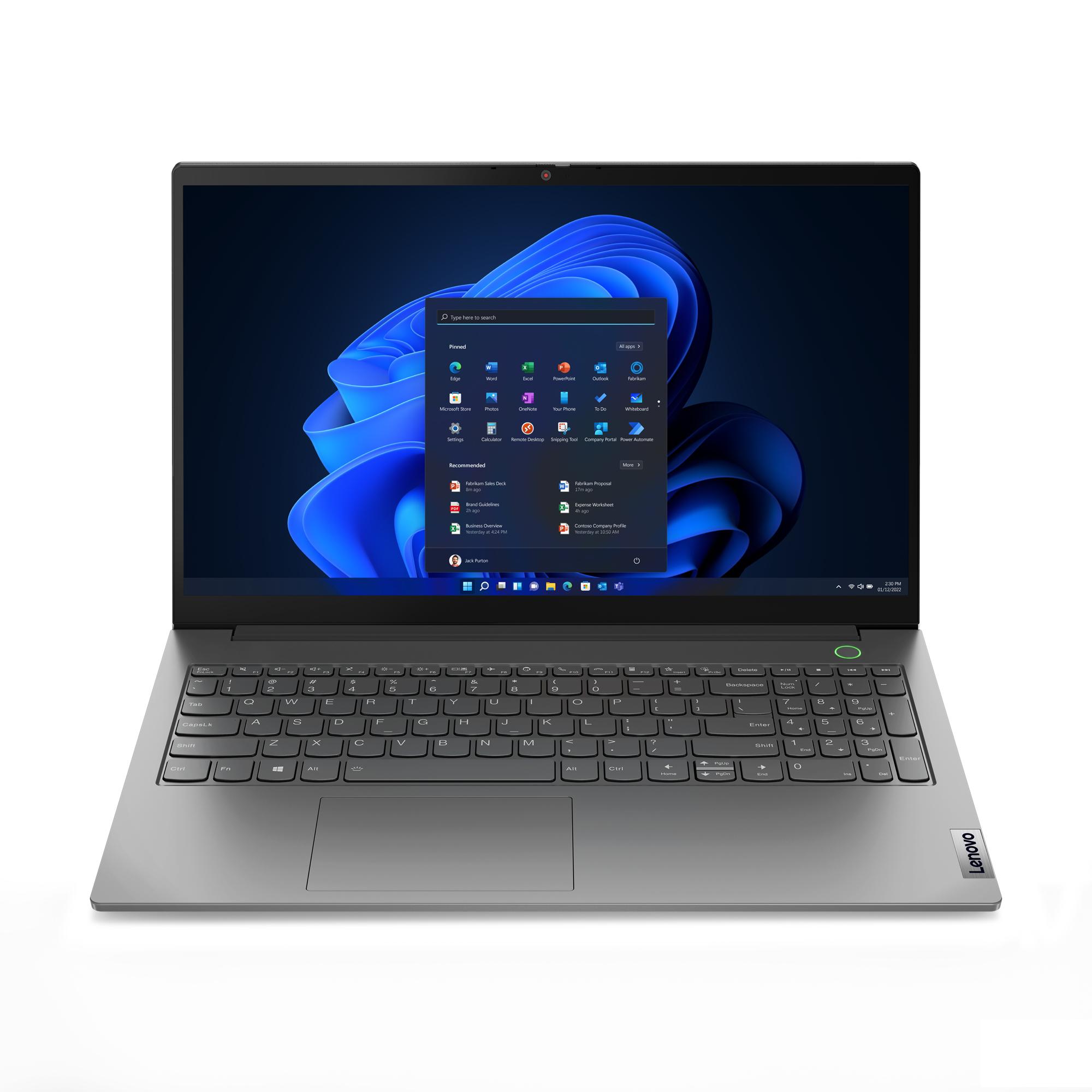 Lenovo ThinkBook 15 Intel Core i5 i5-1235U Computer portatile 39,6 cm (15.6") Full HD 8 GB DDR4-SDRAM 256 GB SSD Wi-Fi 6 (802.1