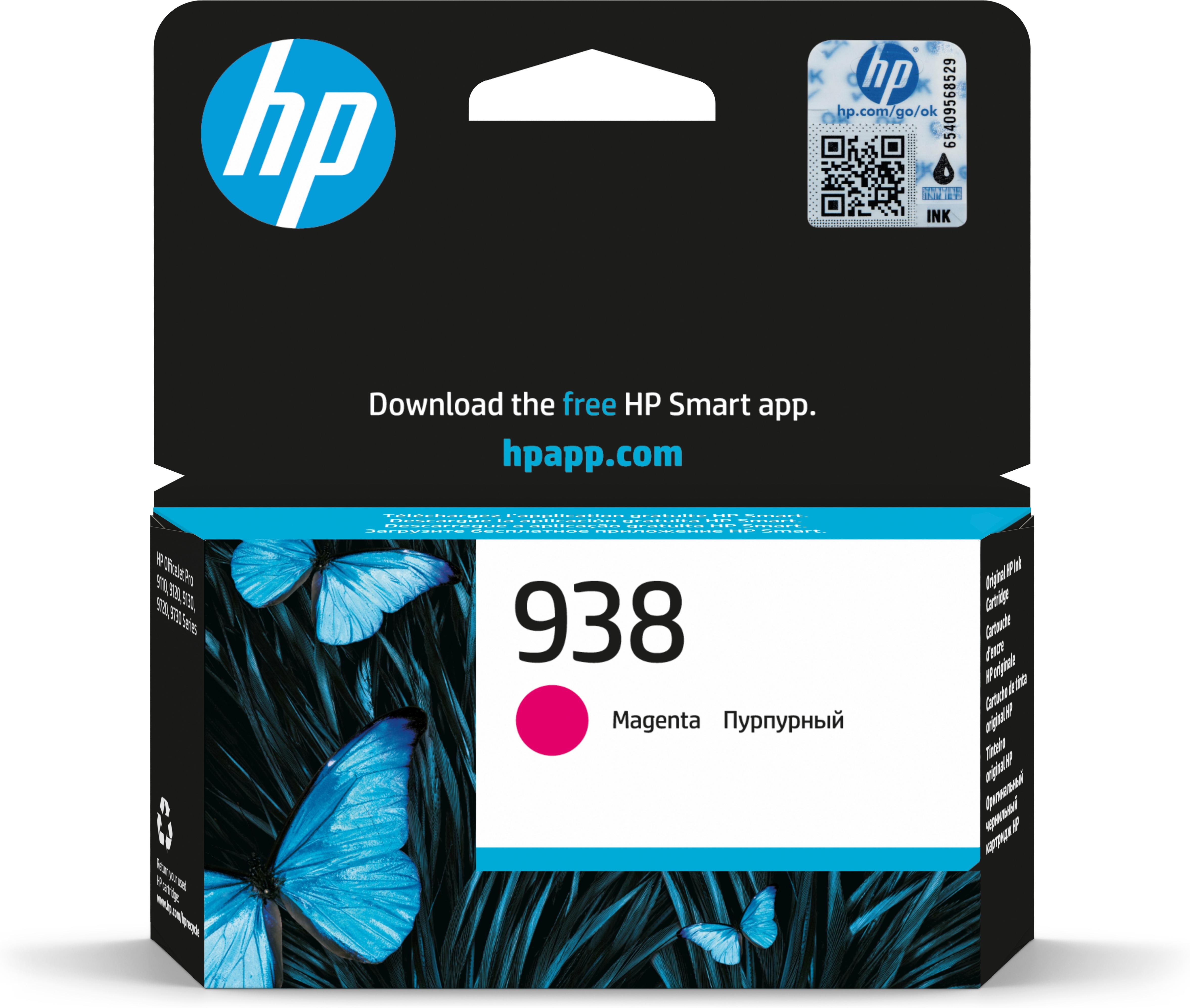 HP 938 Magenta Original Ink Cartridge