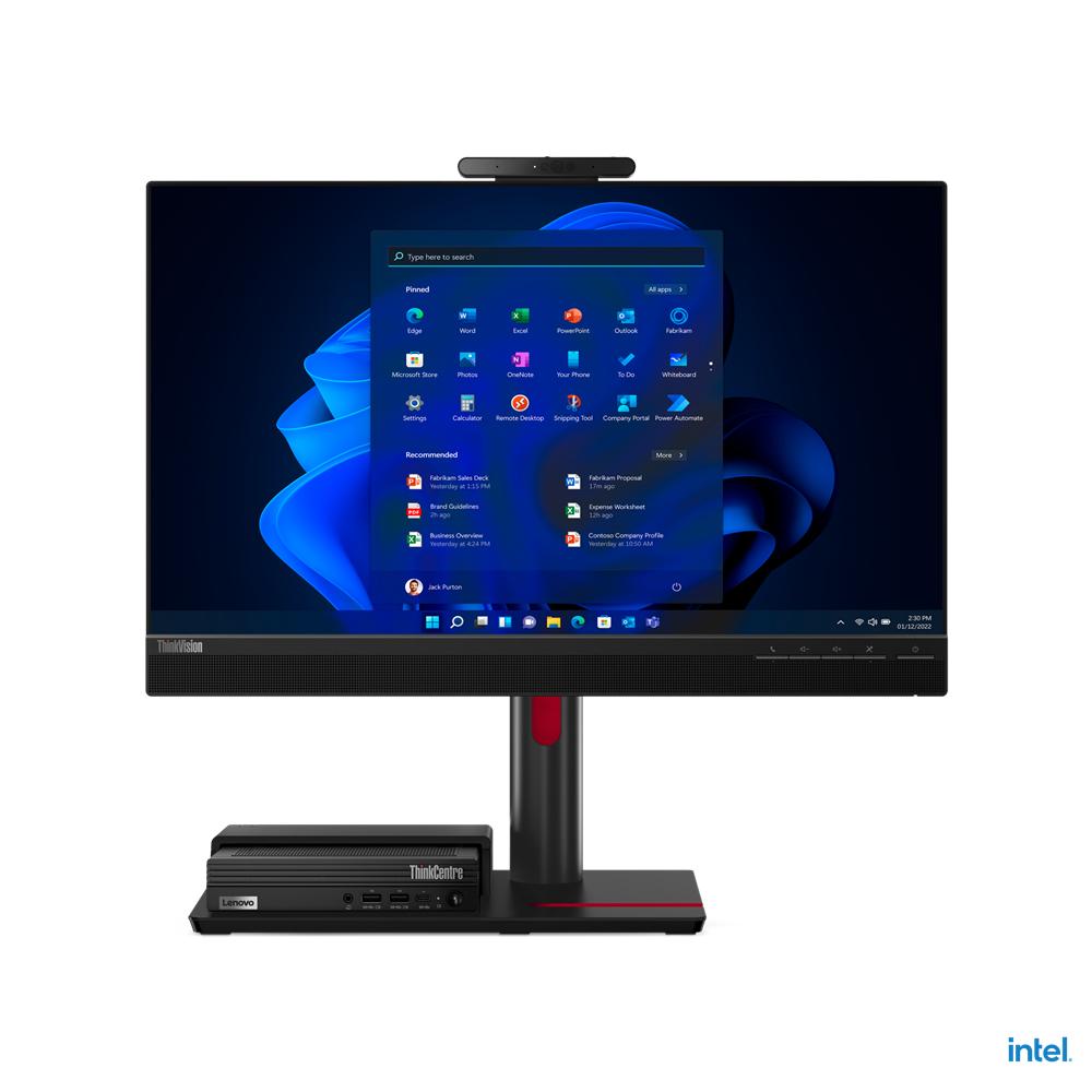 Lenovo ThinkCentre TIO Flex 24v 60,5 cm (23.8") 1920 x 1080 Pixel Full HD LCD Nero