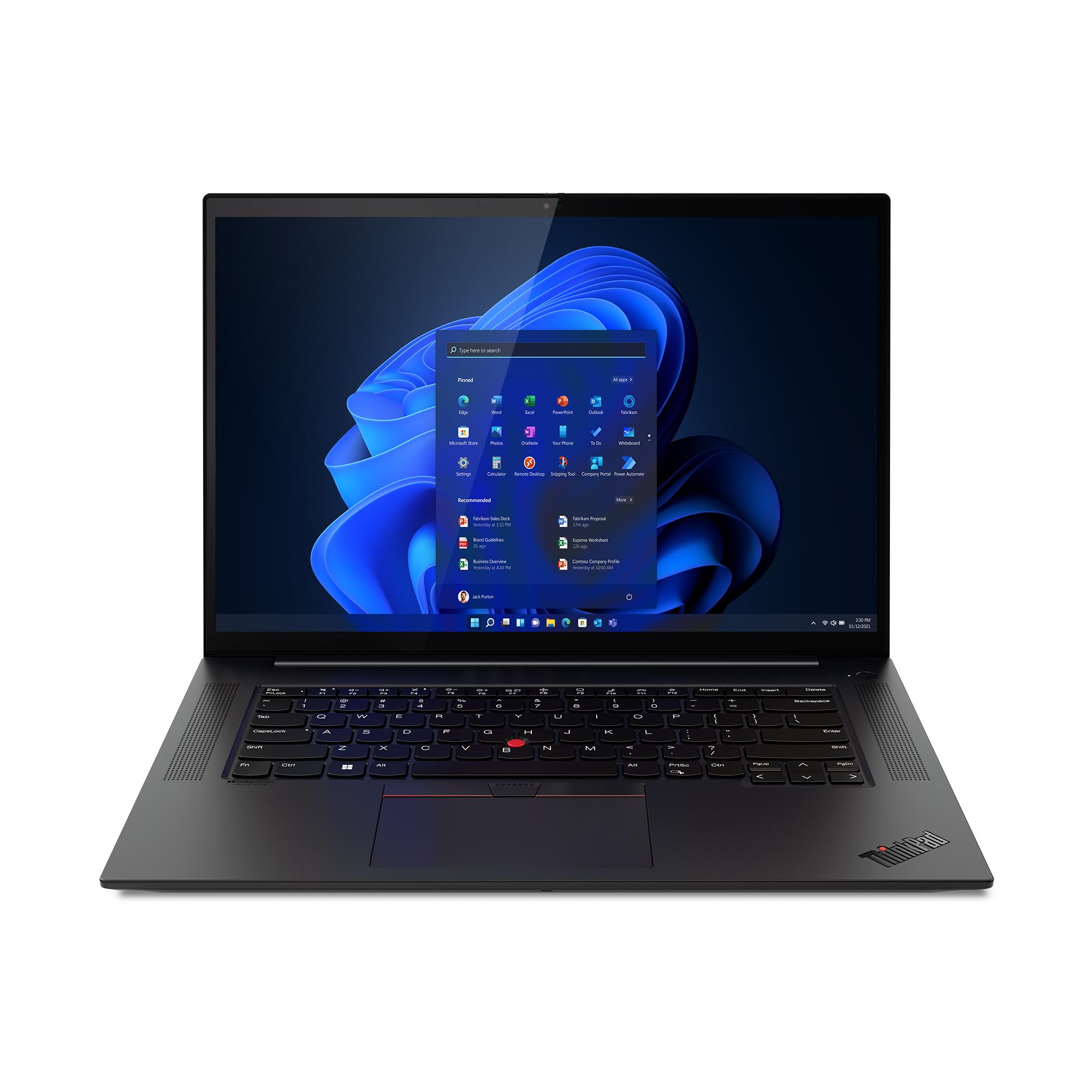 Lenovo ThinkPad X1 Extreme Gen 5 Intel Core i9 i9-12900H Computer portatile 40,6 cm (16") Touch screen WQUXGA 32 GB DDR5-SDRAM