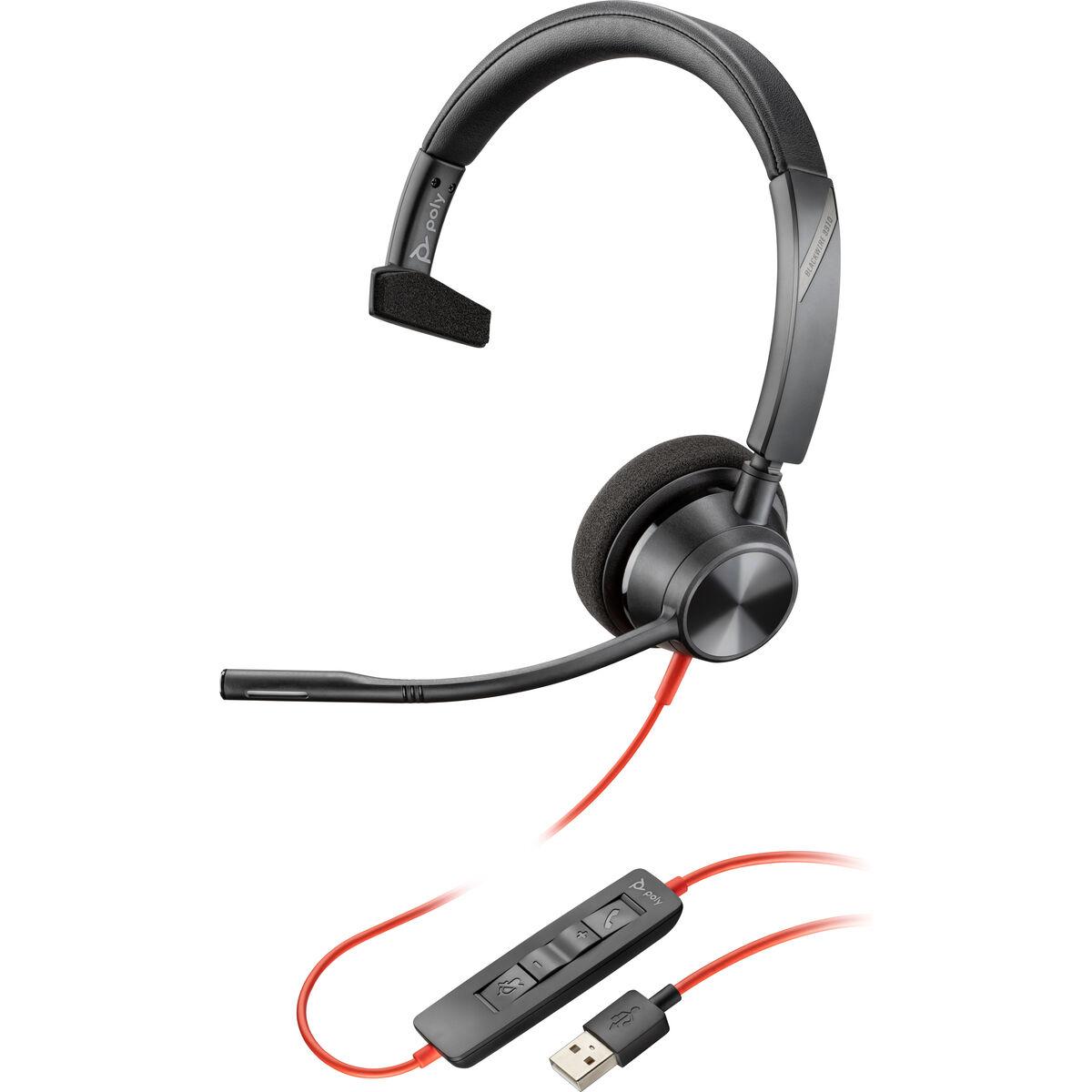 POLY Cuffie Blackwire 3310 USB-A