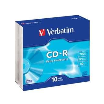 Verbatim CD-R Extra Protection 700 MB 10 pz