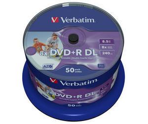 Verbatim 43703 DVD vergine 8,5 GB DVD-R 50 pz