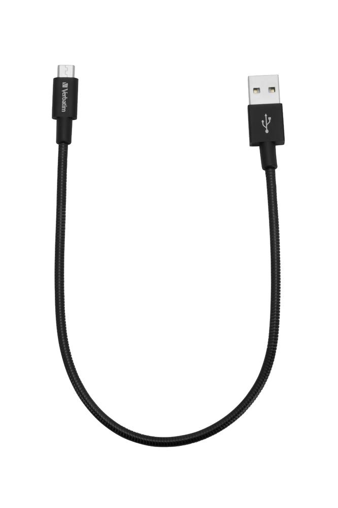 Verbatim 48866 cavo USB 0,3 m USB A Micro-USB A Nero