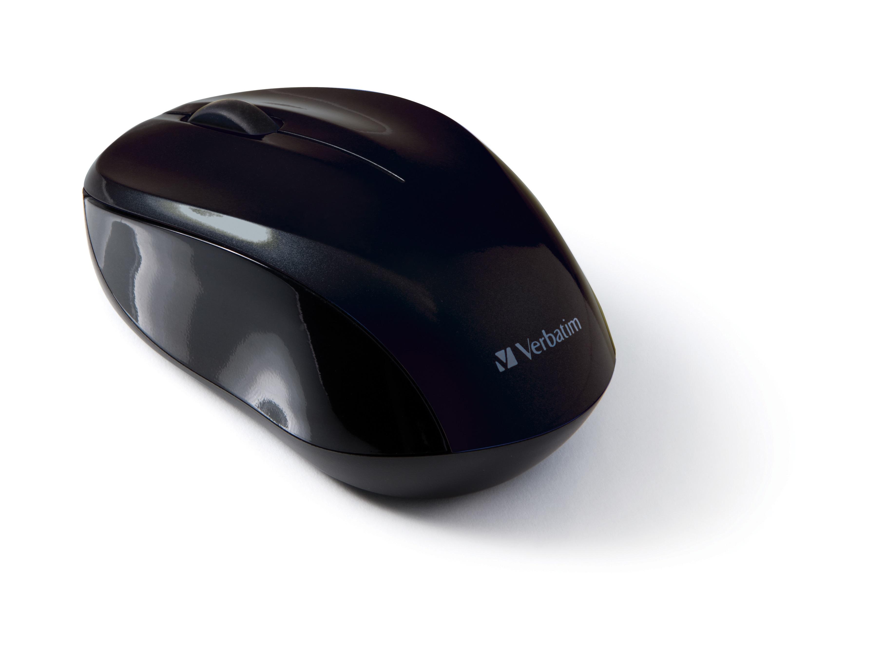 Verbatim Go Nano mouse Ufficio Ambidestro RF Wireless 1600 DPI