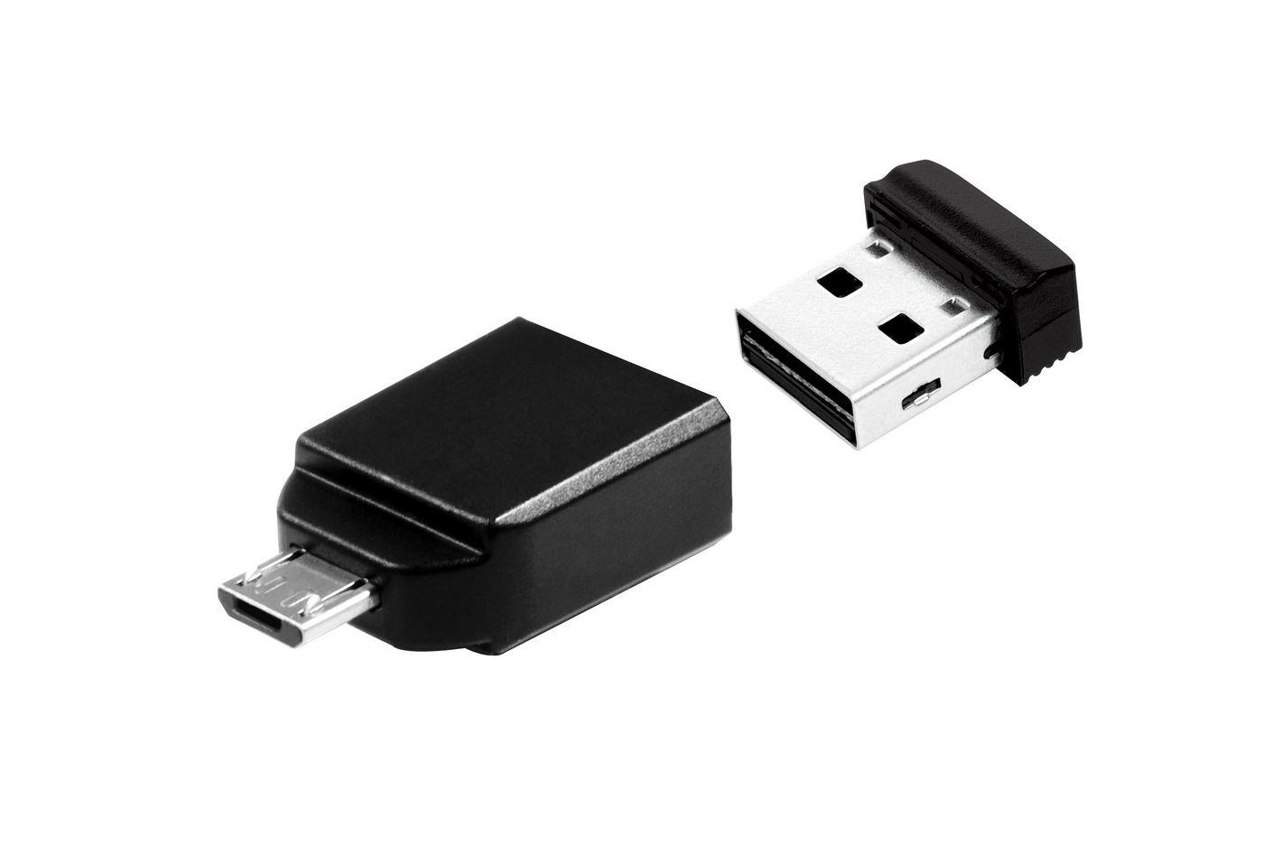 49822 NANO USB DRIVE 32GB+ OTG ADAP