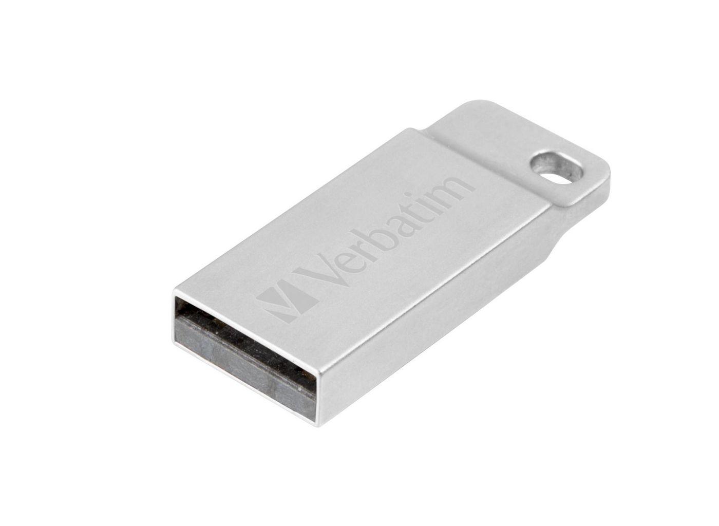 Verbatim Metal Executive - Memoria USB da 32 GB - Argento