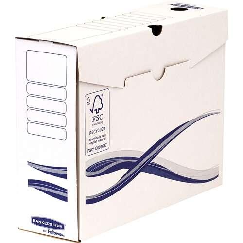 Fellowes Bankers Box Basic Pack 25 Cartelle Cartelle definitive A4+ 100mm - Assemblaggio manuale - Certificazione cartone ricic