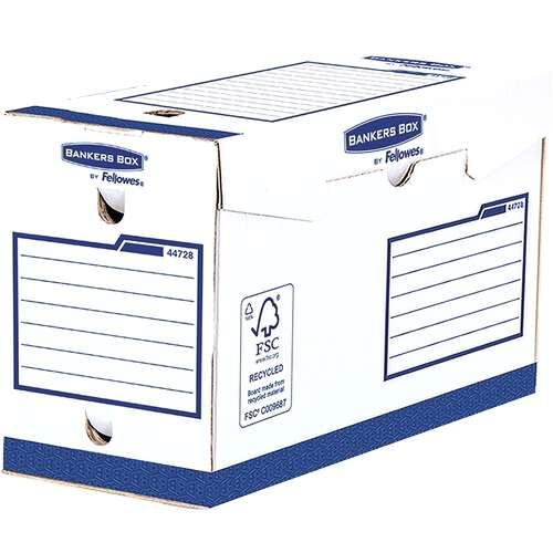 Fellowes Bankers Box Basic Confezione da 20 cartelle definitive A4+ 150 mm - extra resistente - Assemblaggio manuale - Certific