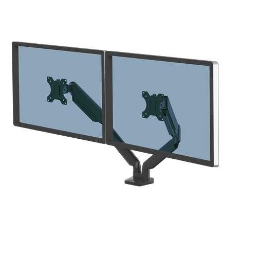 PLATINUM SERIES DUAL MONITOR ARM - BLACK