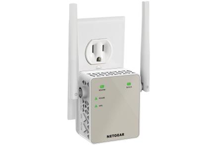 NETGEAR EX6120-100UKS moltiplicatore di rete Bianco (1PT AC1200 WALLPLUG EXTENDER - .)