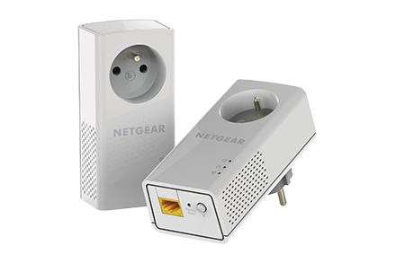 NETGEAR PACK DE 2 CPL GIGABIT 1000MBPS AVEC PRISE FILTREE