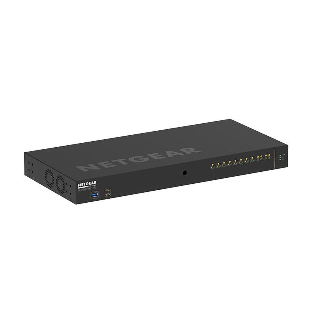 NETGEAR GSM4212P-111EUS switch di rete Gestito L2/L3 Gigabit Ethernet [10/100/1000] Supporto Power over Ethernet [PoE] 1U Nero