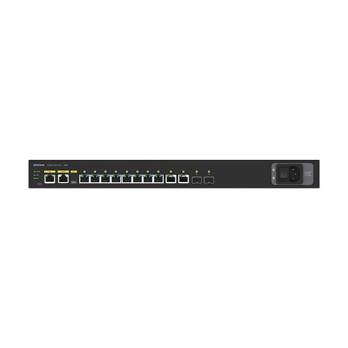 NETGEAR GSM4212P-111EUS switch di rete Gestito L2/L3 Gigabit Ethernet [10/100/1000] Supporto Power over Ethernet [PoE] 1U Nero