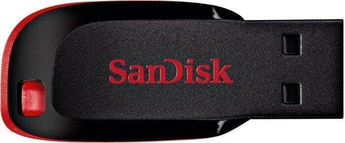 Stick USB 64 GB Sandisk Cruzer Blade Nero/Rosso USB 2.0